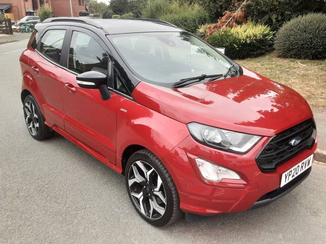 Ford Ecosport 1.0 EcoBoost 125 ST-Line 5dr Hatchback Petrol Red