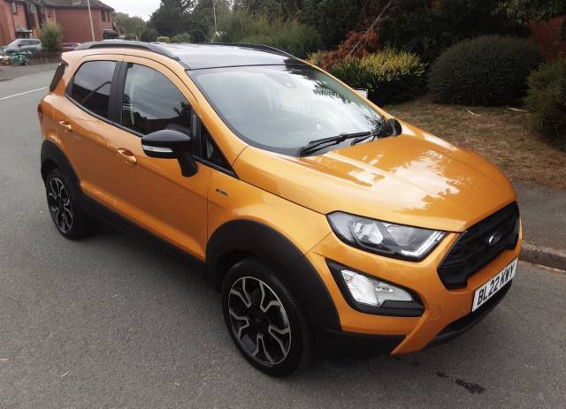 Ford Ecosport 1.0 EcoBoost 125 Active 5dr Hatchback Petrol Yellow