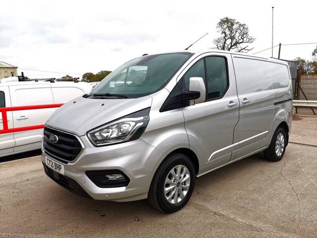 Ford Transit Custom 2.0 EcoBlue 130ps Low Roof Limited Van Panel Van Diesel Silver