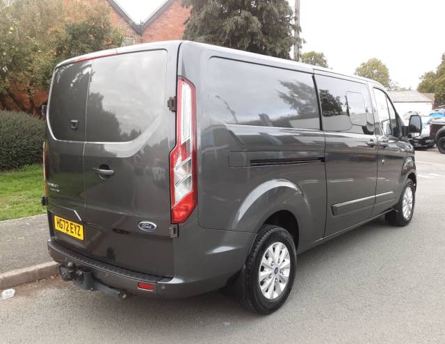 2022 Ford Transit Custom 2.0 EcoBlue 130PS Low Roof D/Cab Limited Van