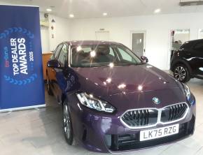 BMW 1 SERIES 2025 (75) at Robinson & Young Wem