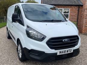 FORD TRANSIT CUSTOM 2018 (18) at Robinson & Young Wem