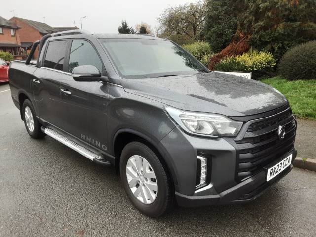 SsangYong Musso 2.2 Double Cab Pick Up Rhino Auto LWB Pick Up Diesel Grey