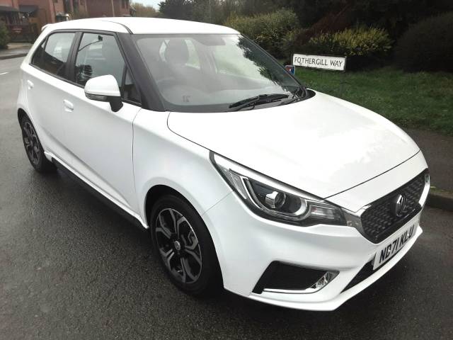 MG MG3 1.5 VTi-TECH Exclusive 5dr [Navigation] Hatchback Petrol White