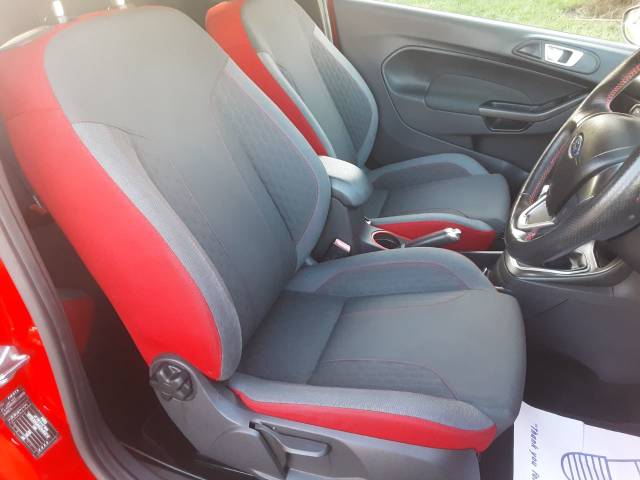 2017 Ford Fiesta 1.0 EcoBoost 140 ST-Line Red 3dr