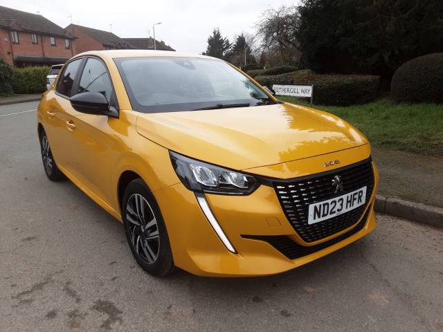 Peugeot 208 1.2 PureTech 100 Active Premium + 5dr Hatchback Petrol Yellow