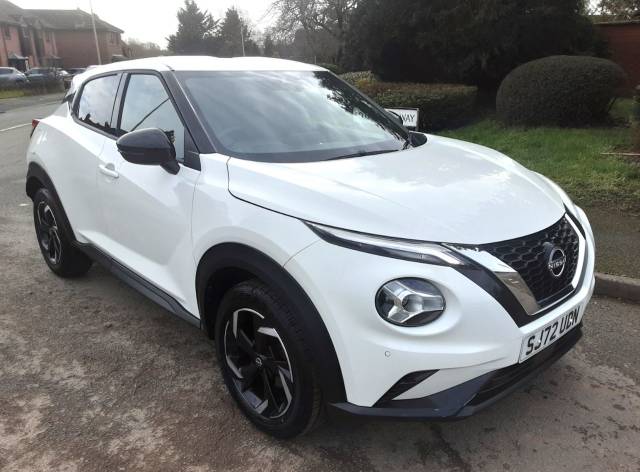 Nissan Juke 1.0 DiG-T 114 N-Connecta 5dr DCT Hatchback Petrol White