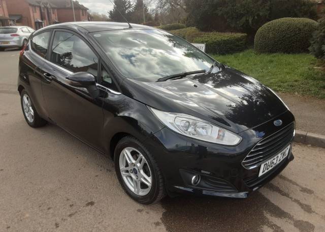 Ford Fiesta 1.25 82 Zetec 3dr Hatchback Petrol Black