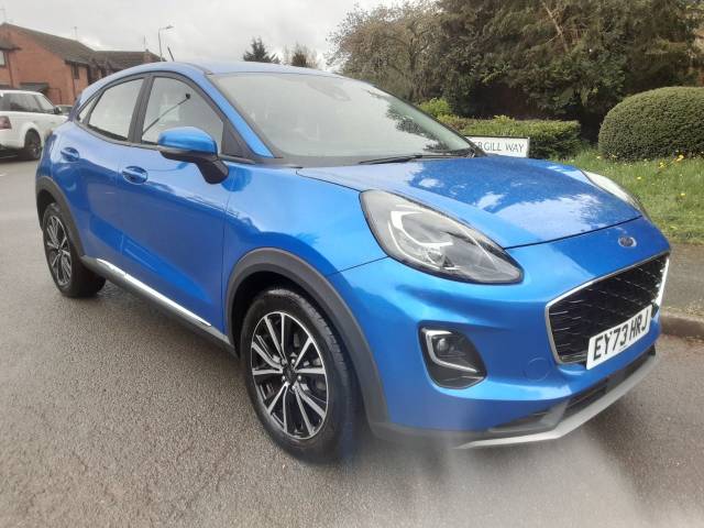Ford Puma 1.0 EcoBoost Hybrid mHEV Titanium 5dr Hatchback Petrol Blue