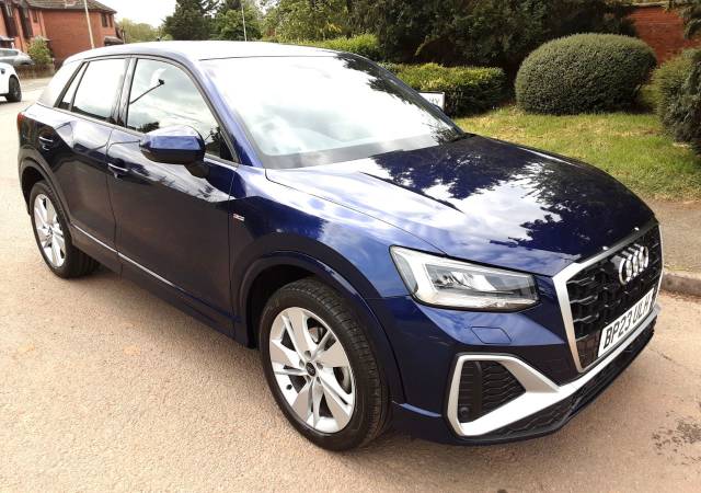 Audi Q2 1.5 35 TFSI S Line 5dr Estate Petrol Blue