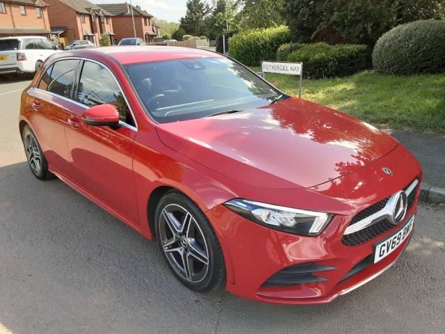 Mercedes-Benz A Class 1.3 A180 AMG Line Executive 5dr Auto Hatchback Petrol Red
