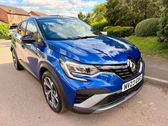 Renault Captur 1.3 Mild hybrid 140 R.S. Line 5dr Hatchback Petrol Blue/black