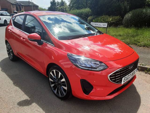 Ford Fiesta 1.0 EcoBoost Titanium X 5dr Hatchback Petrol Red