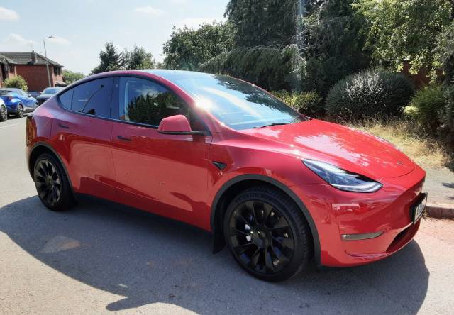 Tesla Model Y 0.0 Long Range AWD 5dr Auto MPV Electric Red