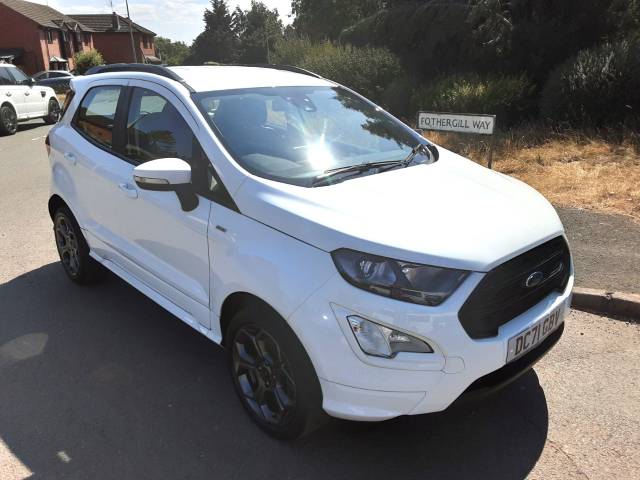 Ford Ecosport 1.0 EcoBoost 125 ST-Line 5dr Hatchback Petrol White
