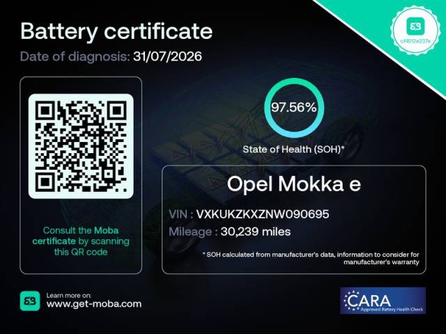 2022 Vauxhall Mokka 0.0 100kW GS Line 50kWh 5dr Auto