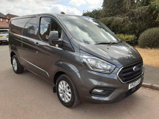 Ford Transit Custom 2.0 EcoBlue 130PS Low Roof Limited Van Panel Van Diesel Grey