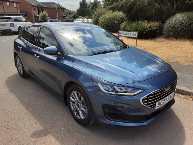 Ford Focus 1.0 EcoBoost Hybrid mHEV 155 Titanium 5dr Hatchback Petrol Blue