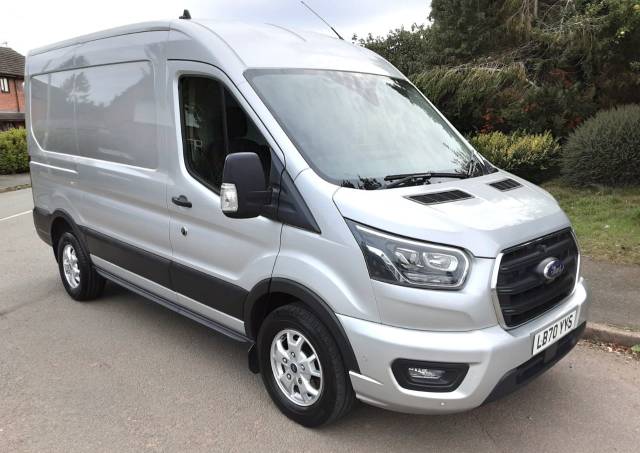Ford Transit 2.0 EcoBlue 170PS H2 Limited Van Auto Panel Van Diesel Silver