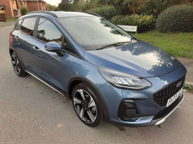 Ford Fiesta 1.0 EcoBoost Active 5dr Hatchback Petrol Blue