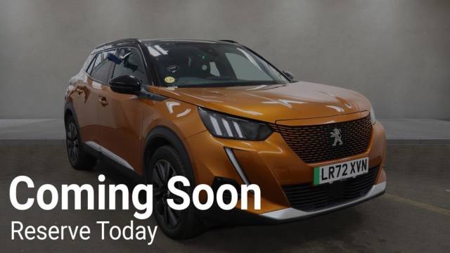 Peugeot 2008 0.0 100kW GT Premium 50kWh 5dr Auto Hatchback Electric Orange
